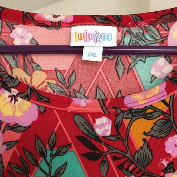 NWT LuLaRoe Debbie Dress - 2XL - Picture 2 of 4
